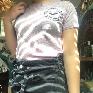 Pink Hollister Logo T-shirt